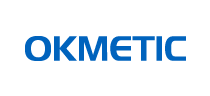 Okmetic yrityksen logo.