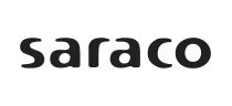 Saraco yrityksen logo.